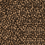 Японский бисер TOHO Round 15/0 (№221), металлизированный, непрозрачный глянцевый