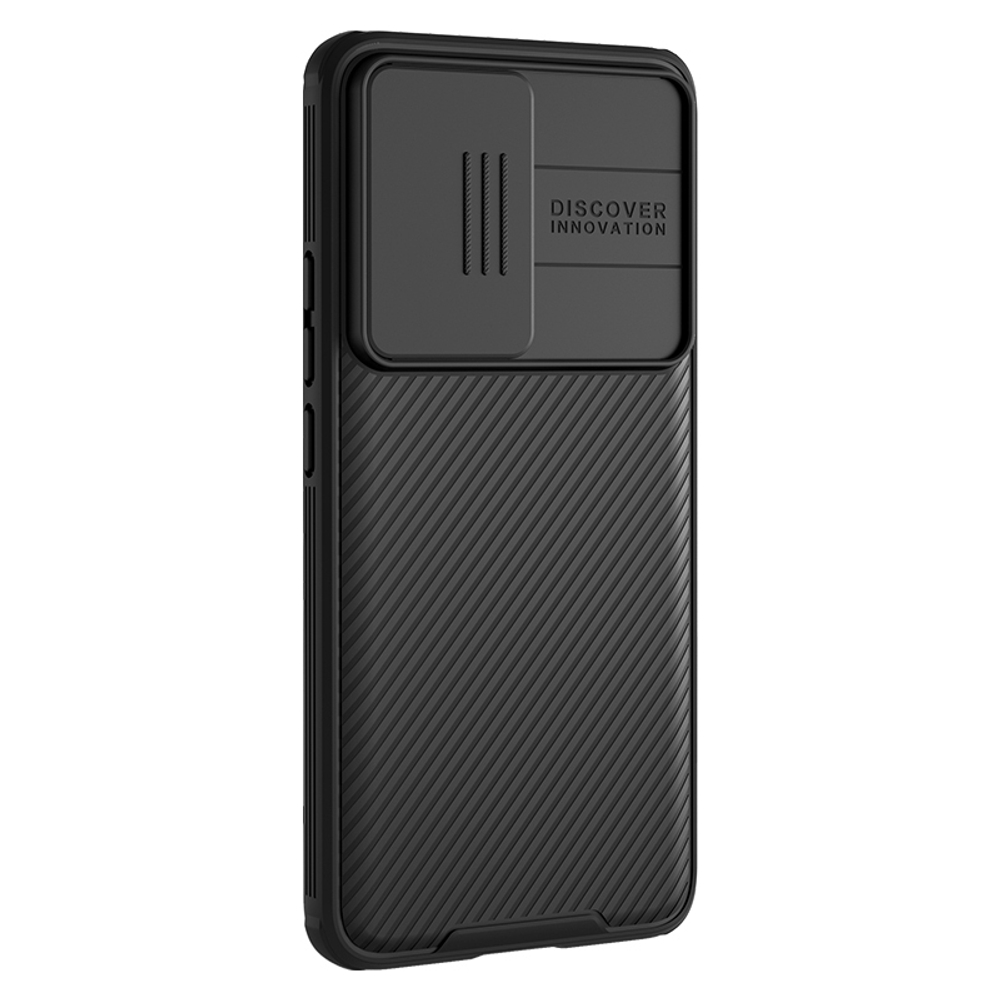 Чехол от Nillkin с защитной шторкой для Xiaomi Poco F5 Pro и Redmi K60, K60 Pro, серия CamShield Pro Magnetic Case, c поддержкой магнитной беспроводной зарядки