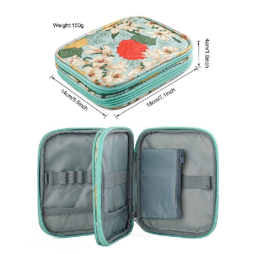 Чехол-органайзер для крючков, чулочных и съемных спиц