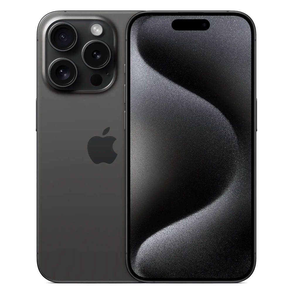 Смартфон Apple iPhone 15 Pro 256GB, Black Titanium (Черный)