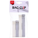 Зажим для пакета 4шт (2шт*10,5см,2шт*8см)