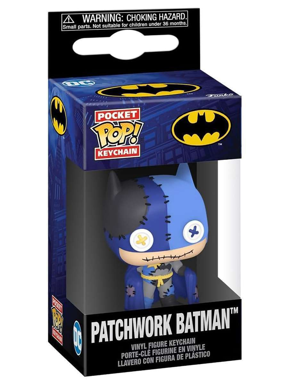 Брелок Funko Pocket POP! DC Batman Patchwork Batman​ 80907