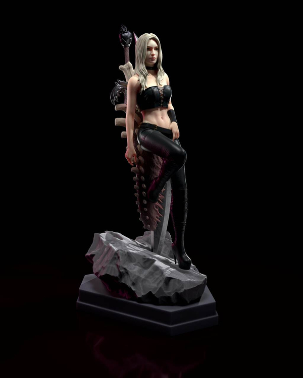 Триш Дьявол может плакать Фигурка Trish Devil may cry dmc