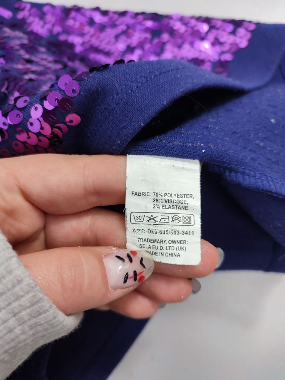 Платье Sela с пайетками на 12 лет