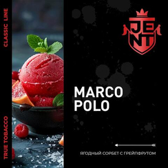 Табак для кальяна JENT Classic с ароматом Ягодный сорбет с грейпфрутом (Marco Polo), 25 гр