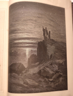 "Божественная комедия в 2-х книгах (т.1: Чистилище и Рай; т.2: Ад)". Данте Алигьери. 1879г.