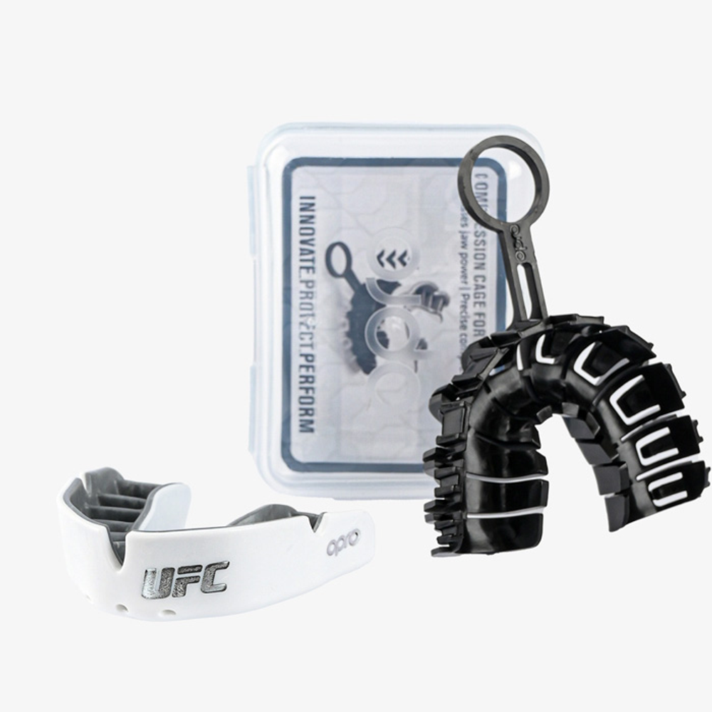 Боксерская капа Opro Silver Level UFC White