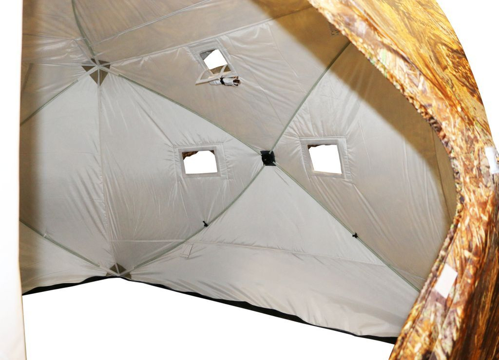 Зимняя палатка Polar Bird 4T long Камуфляж камыш