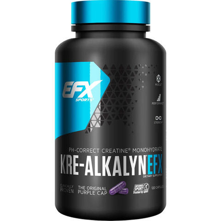 EFX Sports, Kre-Alkalyn® EFX, 120 капсул