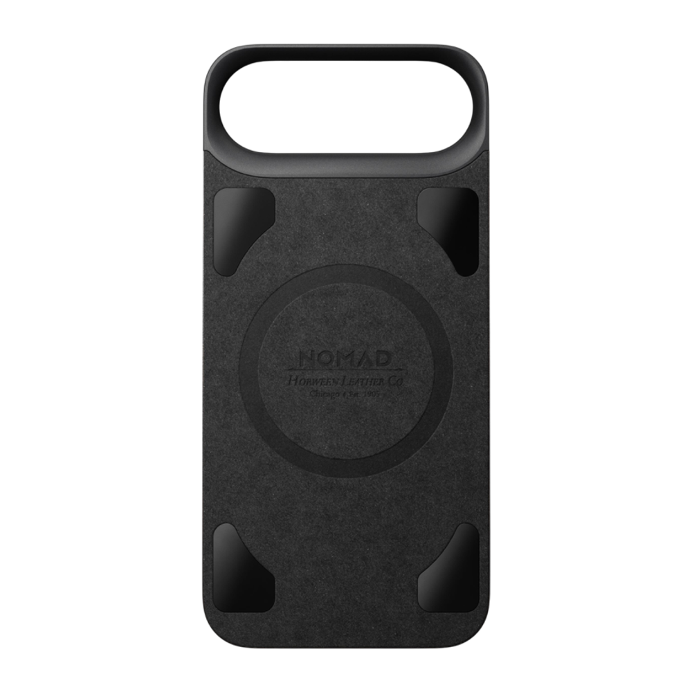 Кожаная накладка MagSafe Nomad Horween Magnetic Leather Back для iPhone Air Гибридная накладка на заднюю панель из натуральной кожи Horween