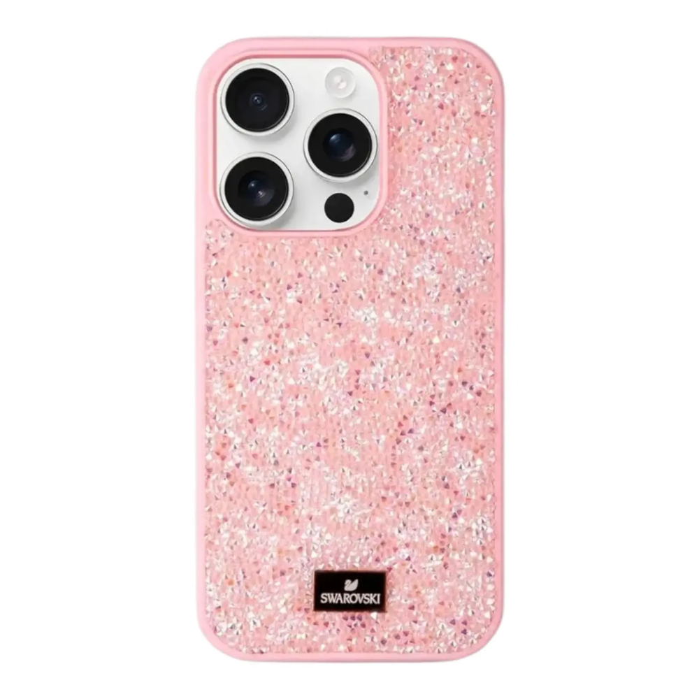 Чехол со стразами Swarovski для iPhone 15 Pro