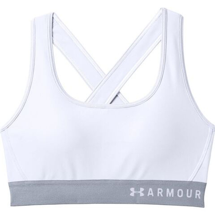 Теннисный бюстгальтер Under Armour Mid Crossback - white