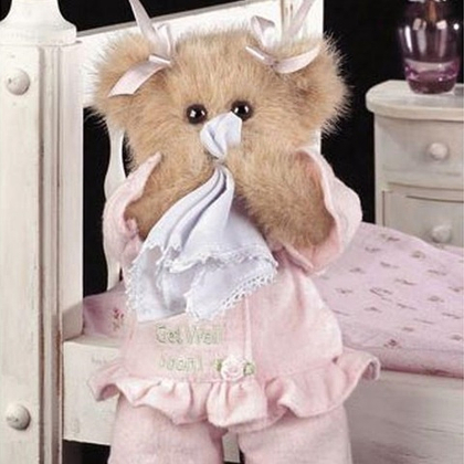 Медвежонок в пижамке, девочка Bearington