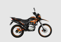 Мотоцикл эндуро ROCKOT XR250 (черный/оранжевый, 21/18, ЭПТС)