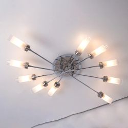 Citilux Хеликс CL109101 Люстра потолочная Матовый Хром