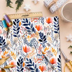 Ткань Барби красочный полевой букет