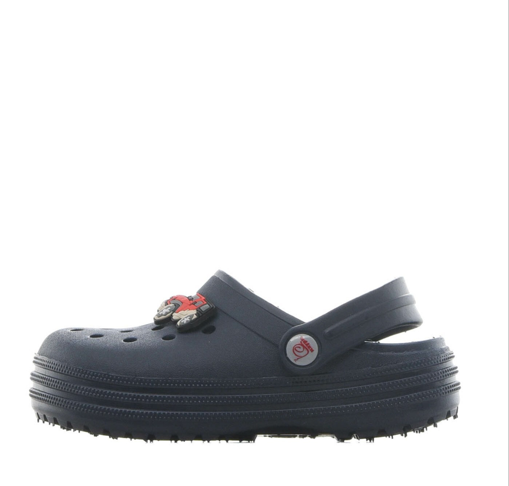 Сабо детские Kaury Hippo 1332ВД, Темно-синий-машинка