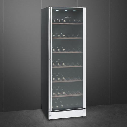 Отдельностоящий холодильный шкаф для вина Smeg SCV115G