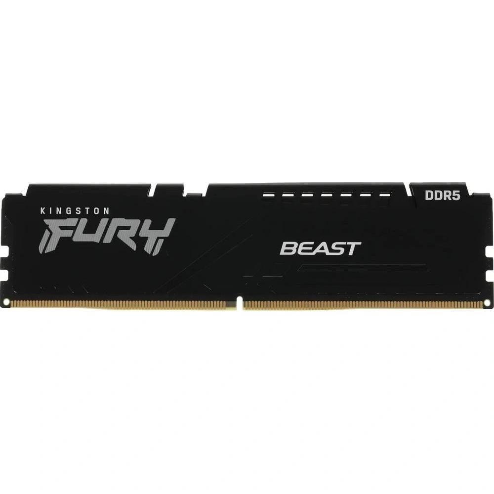 Память оперативная Kingston DDR5 2x32GB 5200MHz Fury Beast Black Expo RTL Gaming (KF552C40BB2K2-64)