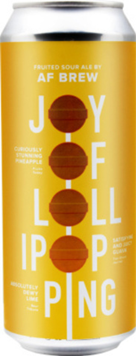Пиво Аф Брю Джой Оф Лоллипоппинг Пэйнеппл Гуава Лайм / AF Brew Joy Of Lollipopping Pineapple Guava Lime 0.5 - банка