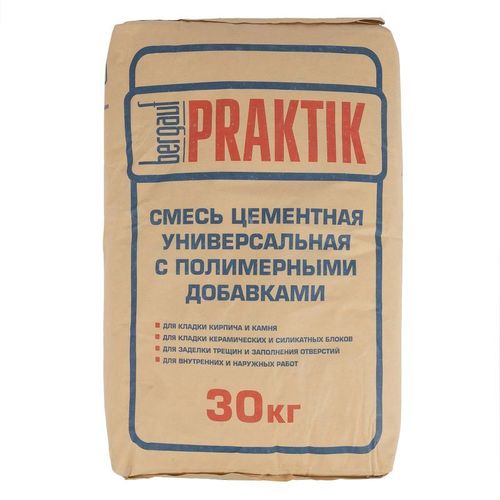 Смесь цементная с полимерными добавками Praktik М100 30 кг
