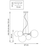 Подвесной светильник Lightstar Globo 815057