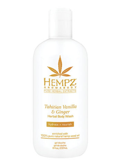 Гель для душа HEMPZ Tahitian Vanilla & Ginger Herbal Body Wash 237 мл