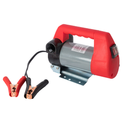 WDK-DYB40HT(24V) Насос перекачки топлива электрический 24В, заправочный раздаточный пистолет, комплект шлангов