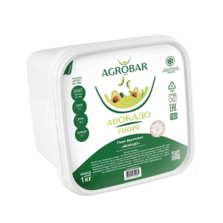 Пюре Agrobar Авокадо Замороженное 1кг