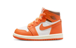 [TD Baby and children] Baby Jordan Air Jordan 1 Retro High Og trend comfortable non-slip wear-resistant lightweight high-top Retro basketball shoes Orange