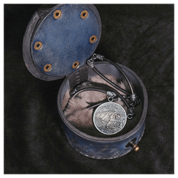 Серебряная монета-амулет «Рысь»