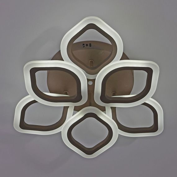 Потолочная светодиодная люстра Escada Ella 10212/6Led Coffee 56W