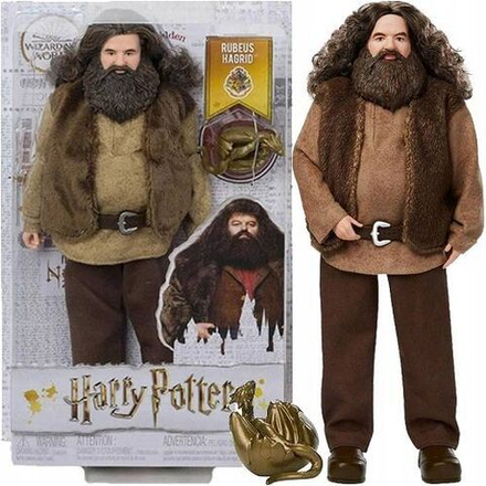 Кукла Mattel Harry Potter - Фигурка куклы Гарри Поттера Хогварст - Рубеус Хагрид GKT94