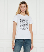 Футболка IKON SEASONAL LOGO Karl Lagerfeld - белый(A1W17124)