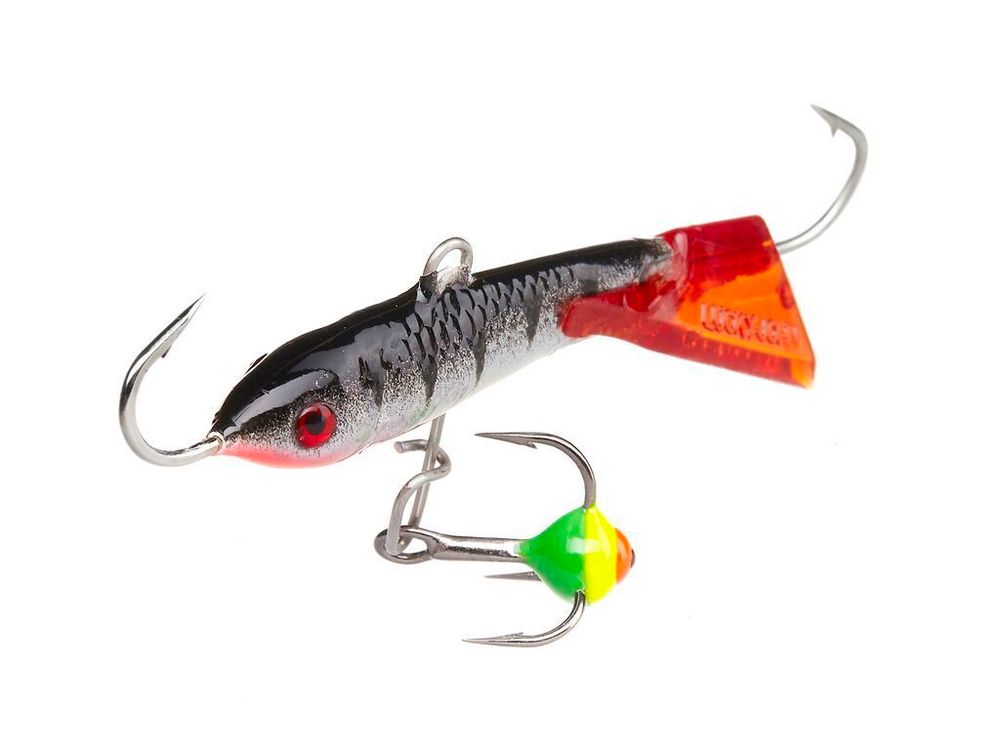 Балансир LUCKY JOHN Classic 4 (+тройник), 40 мм, цвет 12HRT