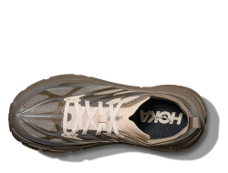 Мужские беговые кроссовки Hoka Mafate Speed 4 Lite M коричнево-кремовые