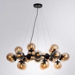 Подвесная люстра Arte Lamp BOLLA A1664SP-25BK