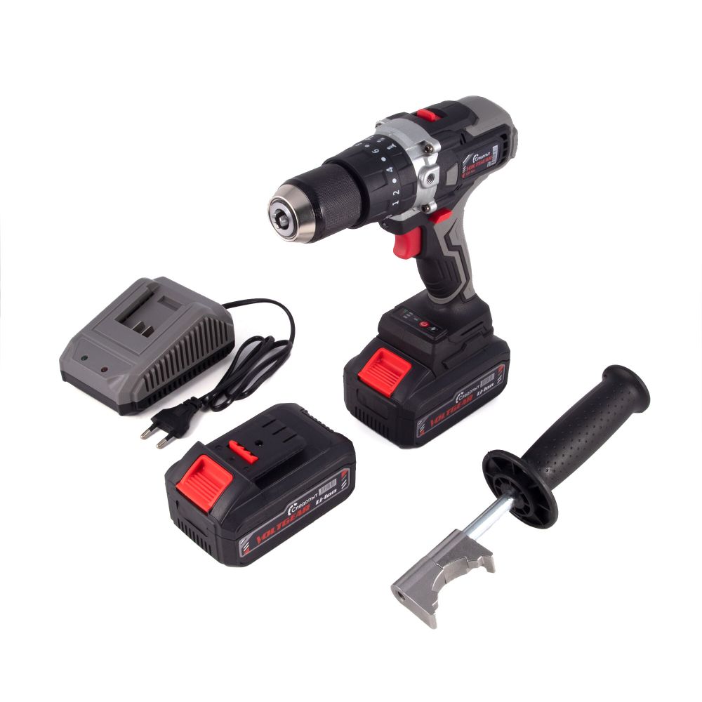 Шуруповерт СЛЕДОПЫТ VoltGear 120Нм, 21V, 4Ah/4/