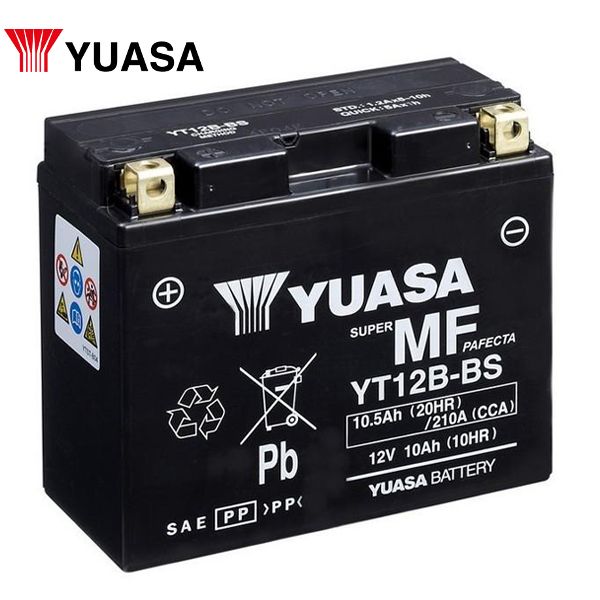 Аккумулятор YUASA YT12B-BS для мотоциклов