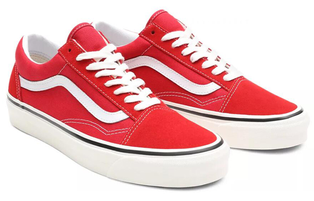 Vans Old Skool 36 Dx Anaheim Factory Red White