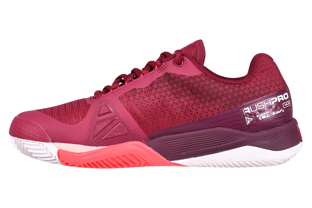 Женские теннисные кроссовки Wilson Rush Pro 4.0 Clay W - Red