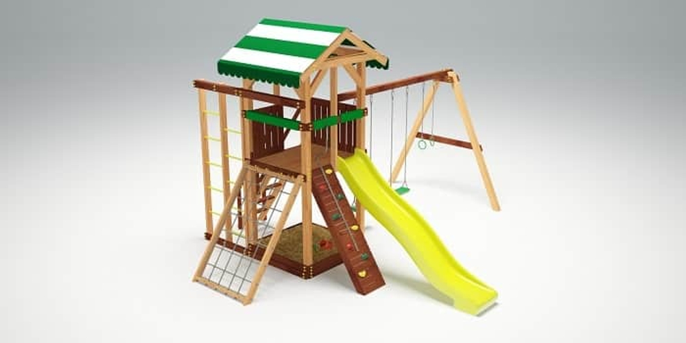 Деревянная детская площадка Савушка "4 сезона" - 4