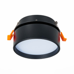ST651.448.14 Встраиваемый поворотный светильник Черный LED 1*14W 4000K 1 100Lm Ra&gt;90 120° IP20 D105xH68 170-240VV Встраиваемые светильники