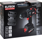 Дрель-шуруповерт аккумуляторная ELITECH CD 20BL2 (E2201.042.01) HD 205727