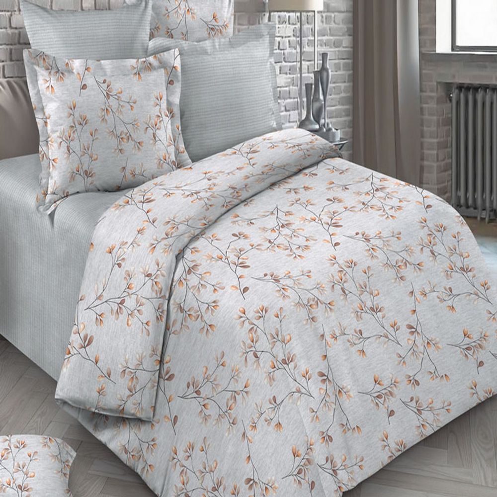 Комплект постельного белья "П37. ВЕТОЧКИ", перкаль, 100% хлопок. Комплект постельного белья "П37. ВЕТОЧКИ", перкаль, 100% хлопок.