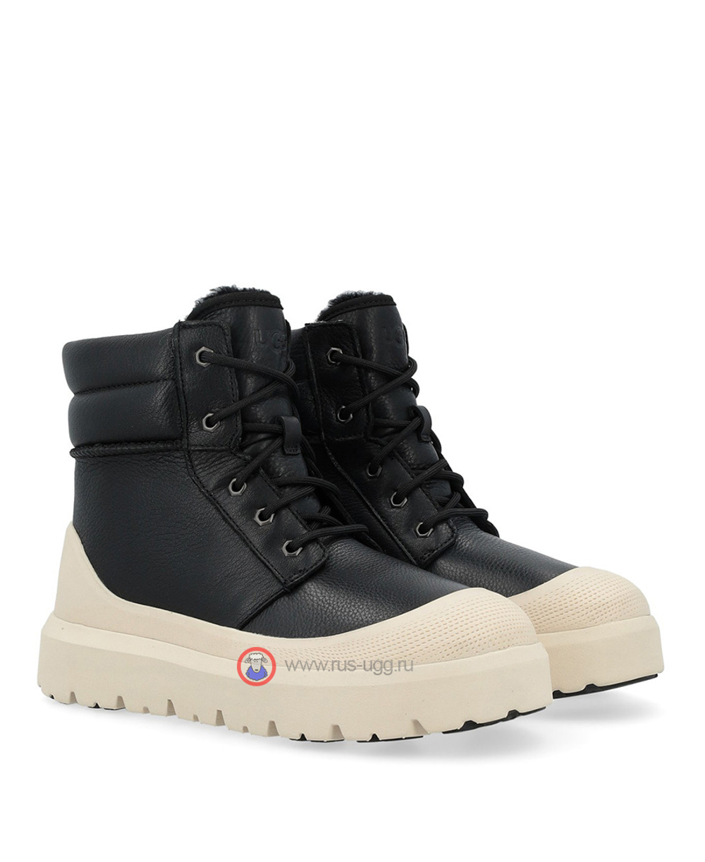 NEUMEL HIGHT WEATHER HYBRID LEATHER - Black White