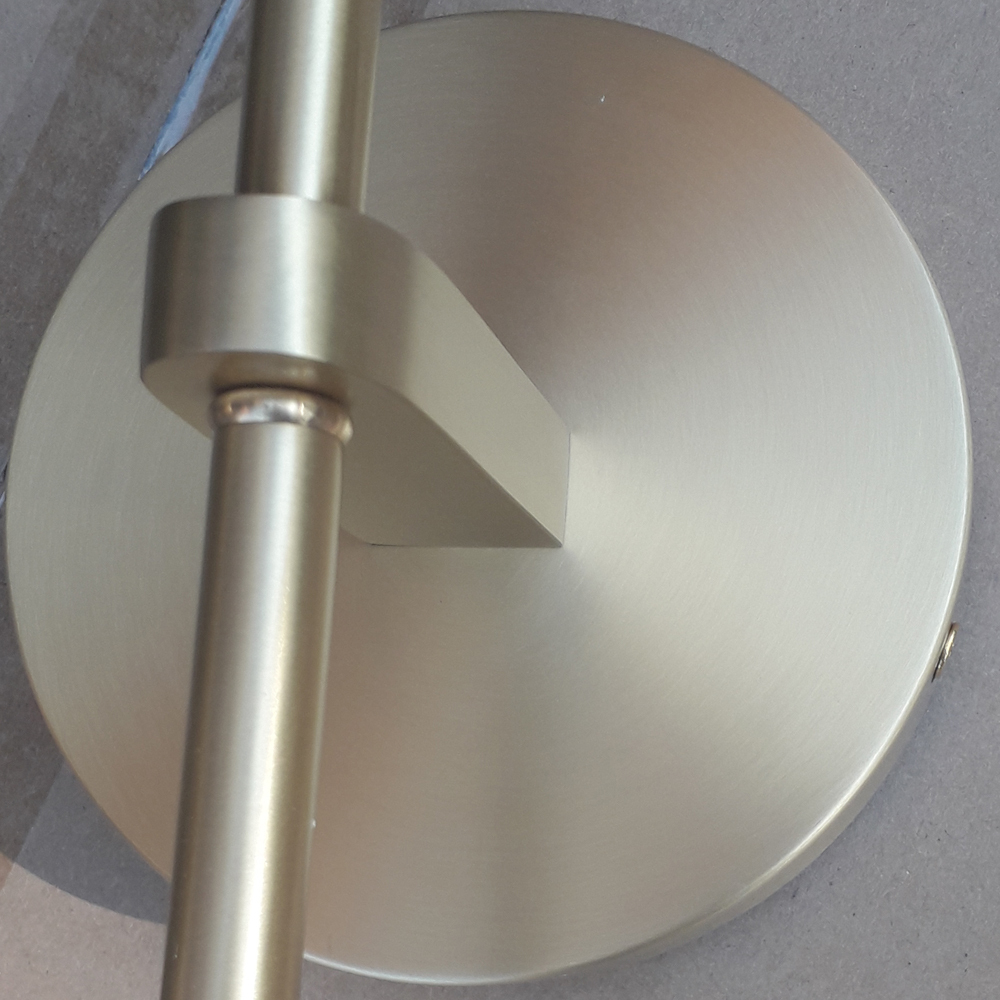 Настенный светильник Torche De Verre 1 light gold