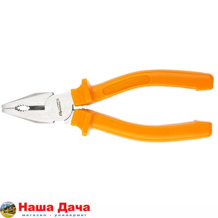 Плоскогубцы Classic, 180 мм, шлифованные, пластмассовые рукоятки Sparta