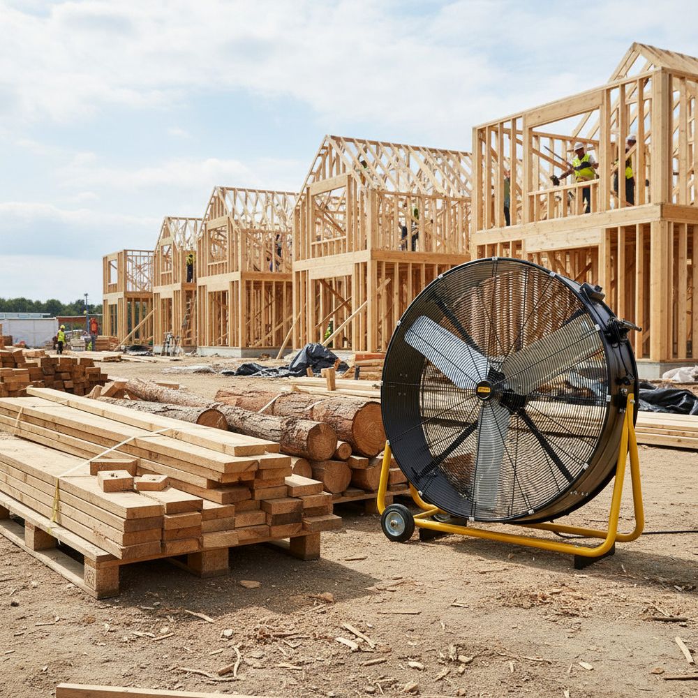 Вентилятор промышленный DF 36 Omega Air Control - [95.5 см / 13200 куб. в час]