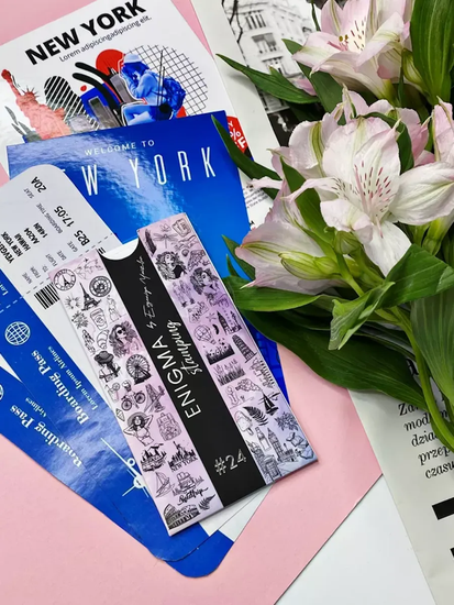 Пластина для стемпинга Enigma Stamping №024